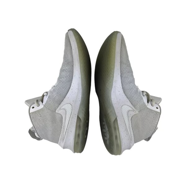 Nike Mens White Air Max Infuriate Mid AA4439-100 Basketball Shoes Size US 7.5 - Picture 6 of 9
